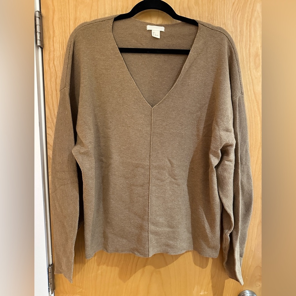 Tan Oversized Sweater